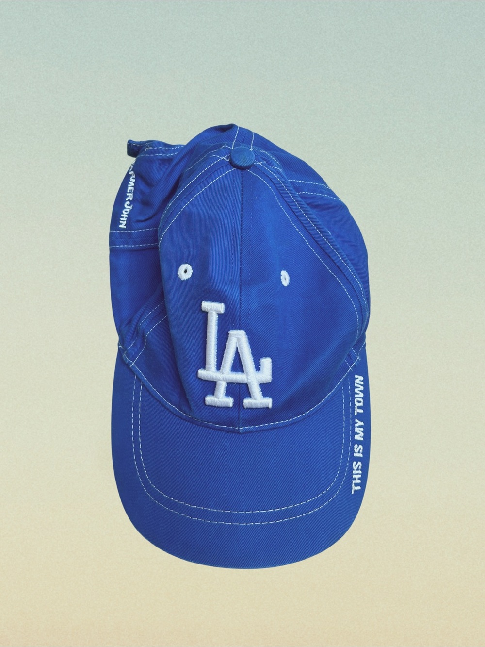 MLB Los Angeles Dodgers baseball cap. Farmer John “this is my town” edition